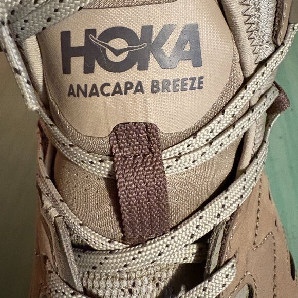 Mens Hoka Anacapa Breeze Mid Hiking Trail Boots Size 11 D - Picture 8 of 15